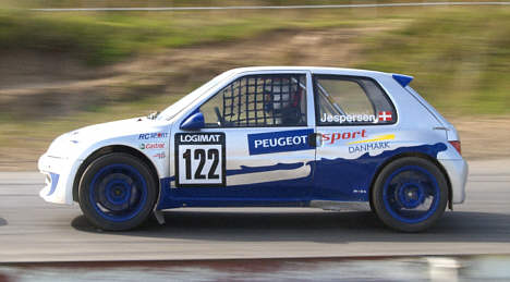 EM-satsningen for Morten Jespersen fortsætter i den hidsige Peugeot 106 MAXI.